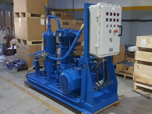 Groupe Moto-compresseur Vertical