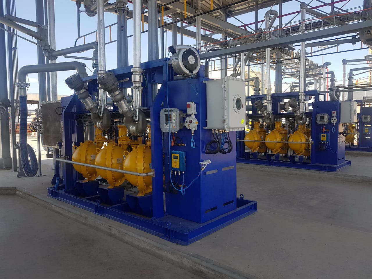 Conception et Fabrication Poste de chargement/Déchargement Hydrocarbures - visuel 2